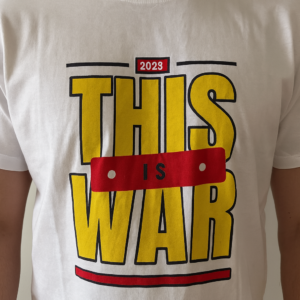 THIS IS WAR TEES WHITE